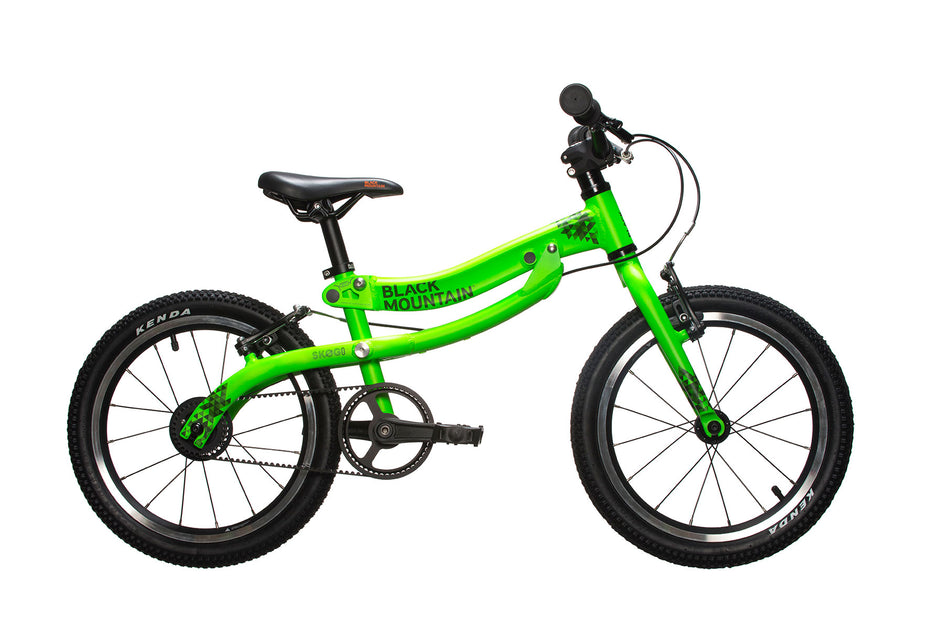 16 Inch Kids Mountain Bike SKOG Black Mountain Bikes