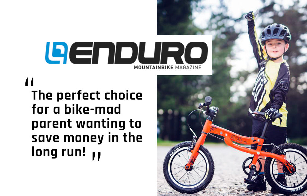 ENDURO MAG The Bike That Grows With Your Kid Black Mountain Bikes