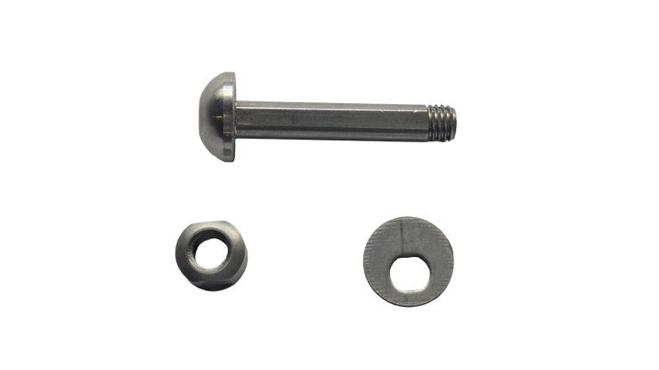 Eccecentric Bolt, Nut and Washer for Pinto / Skog